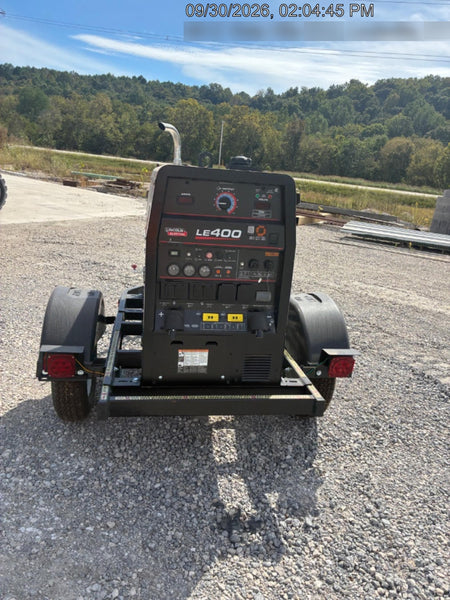2024 Lincoln Electric LE400 Kubota V1505, Trlr, Cable Rack, Light Kit, ES Decals, T3