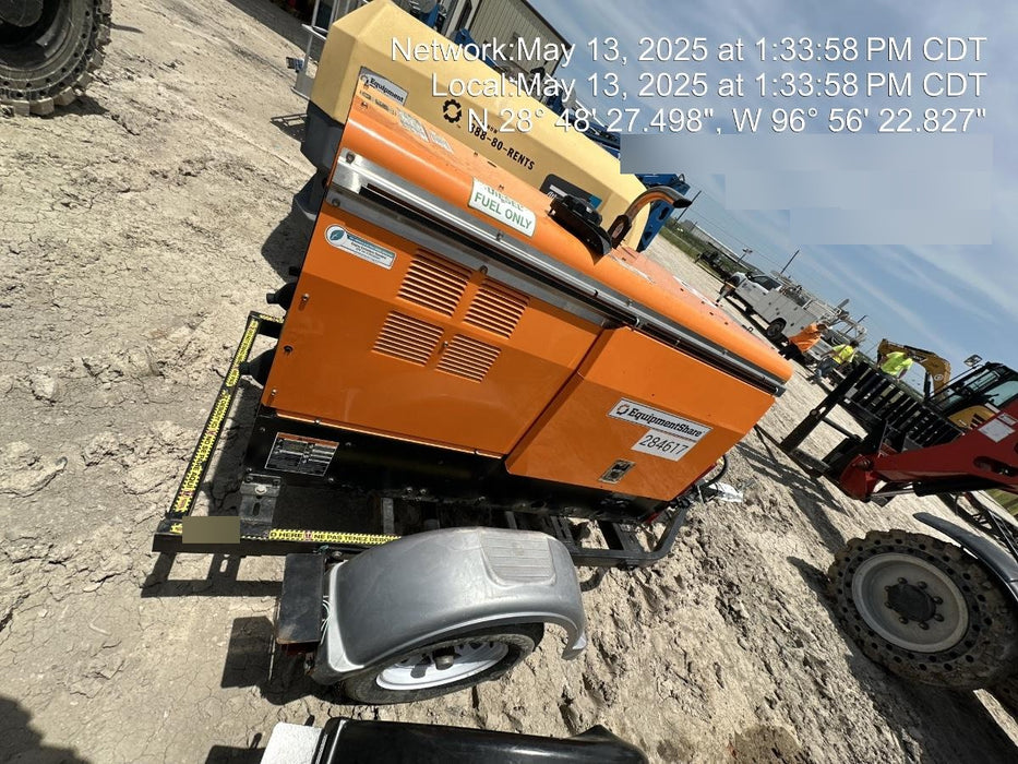 2022 Lincoln Electric LE400 Kubota V1505, Trlr, Cable Rack, Light Kit, ES Decals, T3