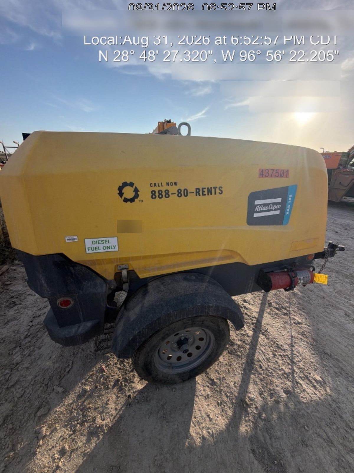 2024 ATLAS COPCO XAS188 CWK