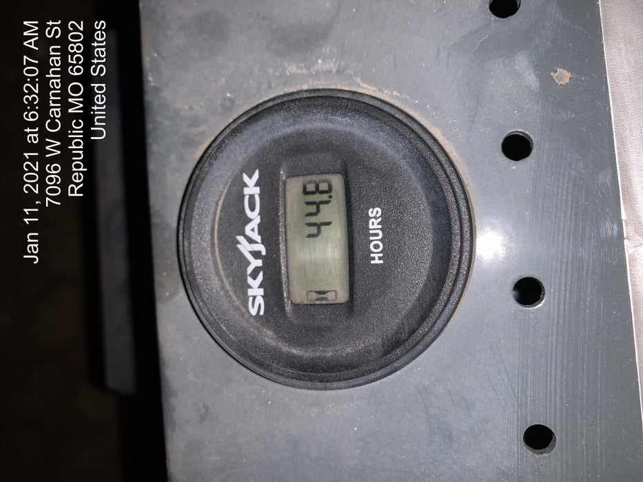 2018 Skyjack SJIII-4632 Standard Rental Specs