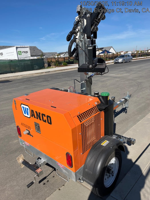 2024 Wanco WLTT-4MM4K Diesel, Deep Sea Controller, Shore Power Plug, Auto Start, (4) 350W LED Floodlights, 4kW Generator, 60 Gal Fuel Tank, 2" Ball, T3