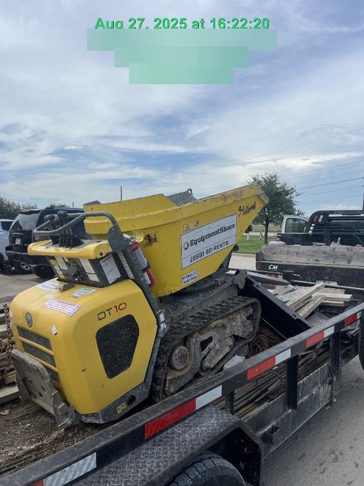 2019 WACKER NEUSON DT10