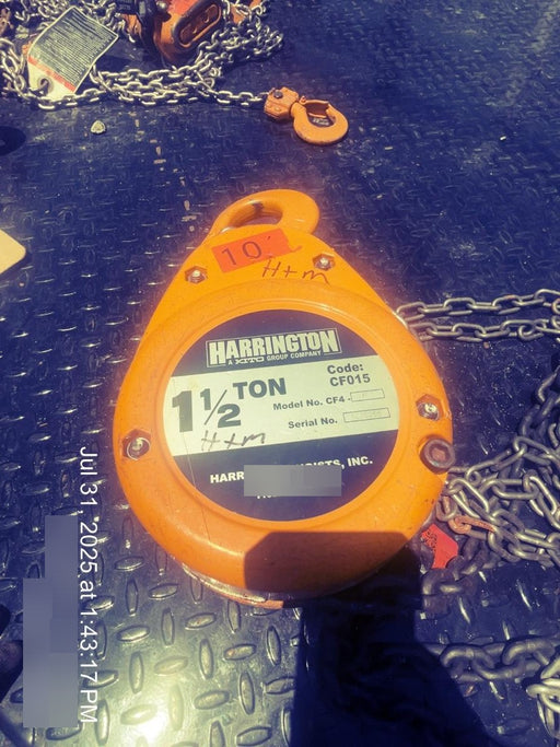 2021 HARRINGTON CF015-10