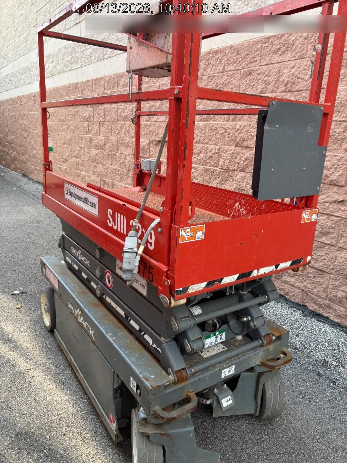 2019 Skyjack SJIII-3219 Standard w/Trojan Batteries