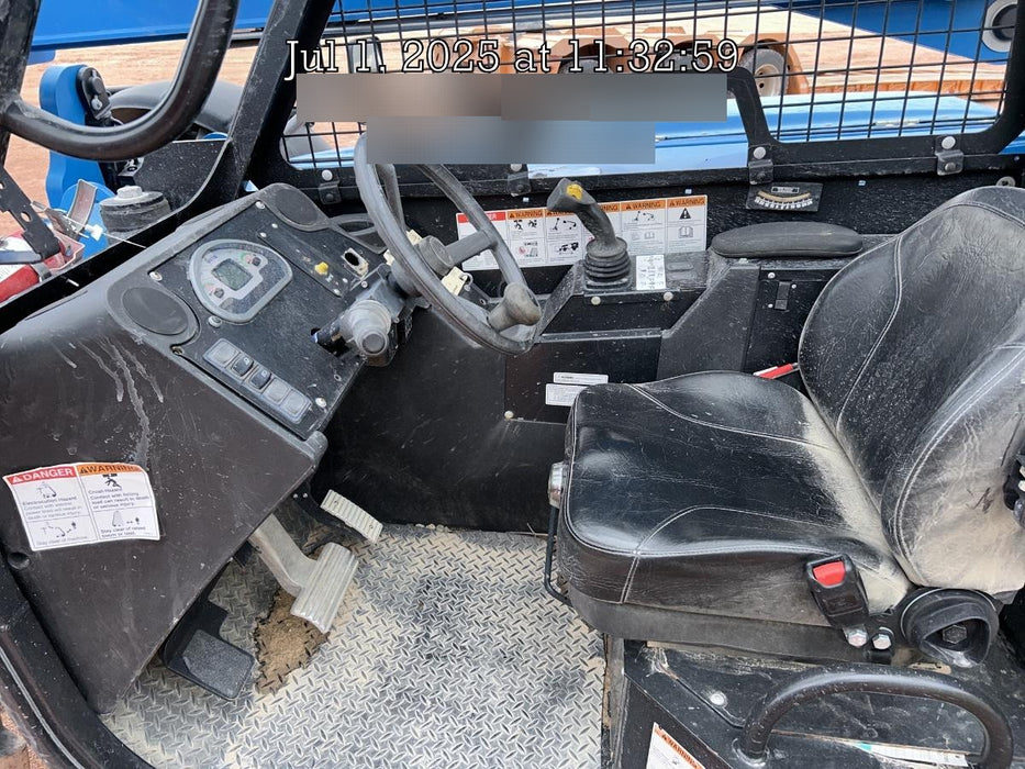 2018 Genie GTH-636 Genie GTH-636 w/Open ROPS, Work Lights, Solid Tires, RH Cab Mesh, Beacon, 48" Carriage and Forks