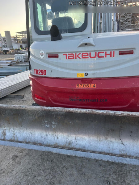 2025 TAKEUCHI TB290-CR