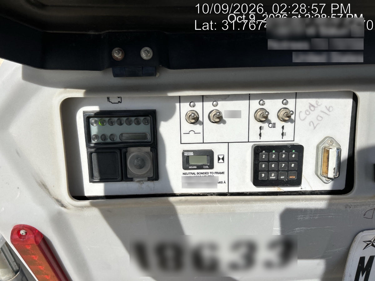 2018 Wacker Neuson LTV6L-MH LTV6L Mobile Light Tower w/Fuel Level Sensor Installed