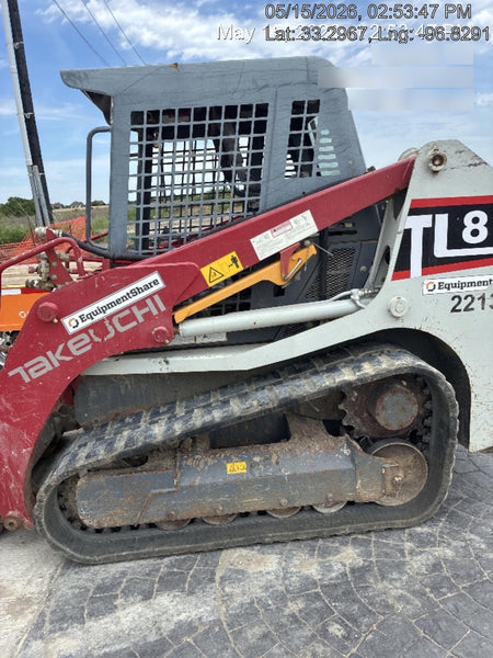 2019 TAKEUCHI TL8