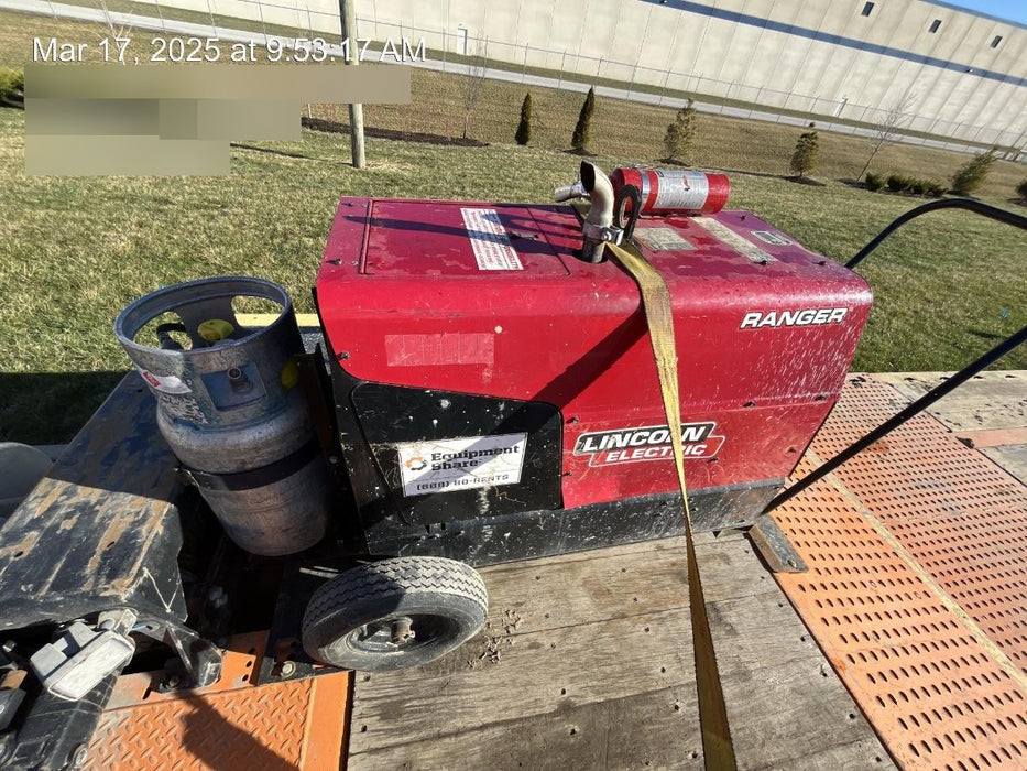 2021 Lincoln Electric Ranger 305 LPG K3430-1, Ranger 305 LPG, Undercarriage, Tank Holder & Strap, 10kw AC Gen, 25hp Kohler LPG Eng