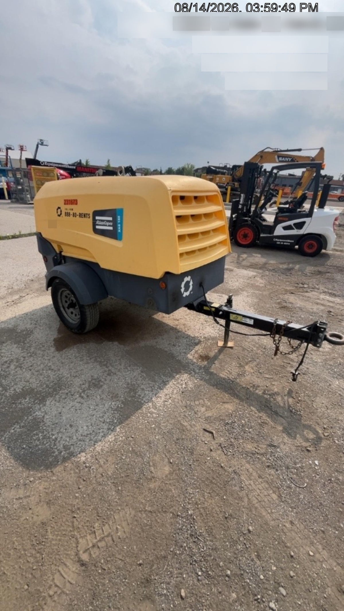 2022 ATLAS COPCO XAS188 CWK