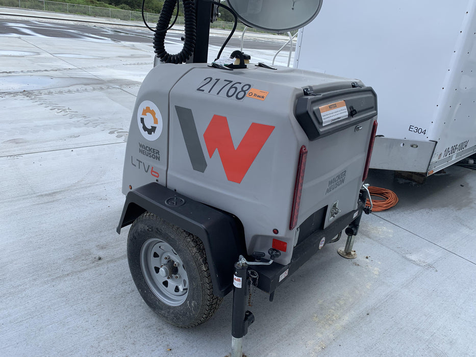 2019 Wacker Neuson LTV6L-MH Wacker Neuson LTV6L Mobile Light Tower w/Fuel Level Sensor Installed