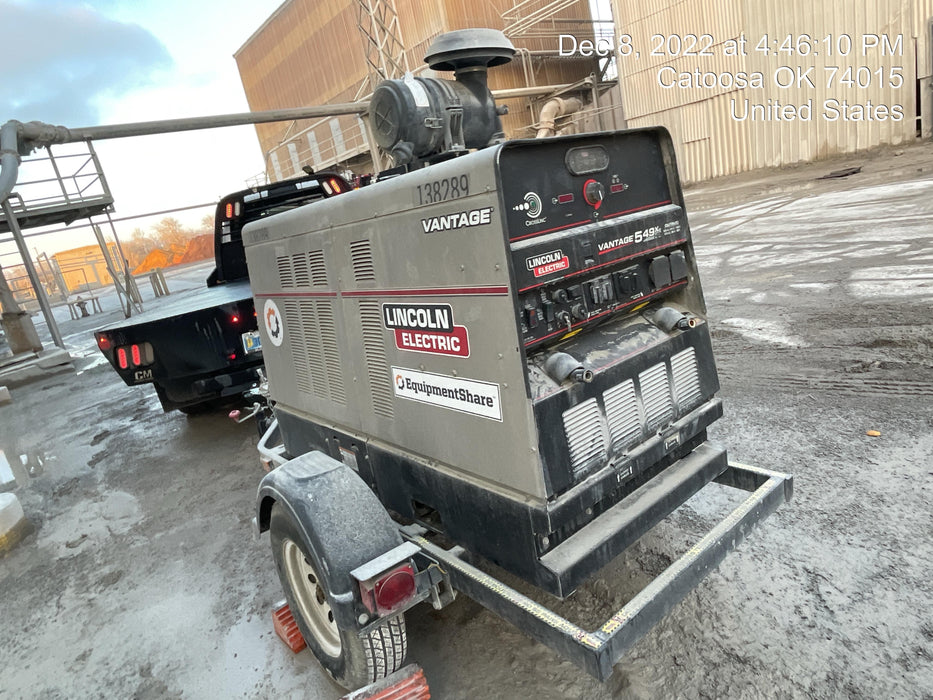 2021 LINCOLN ELECTRIC Vantage 549X