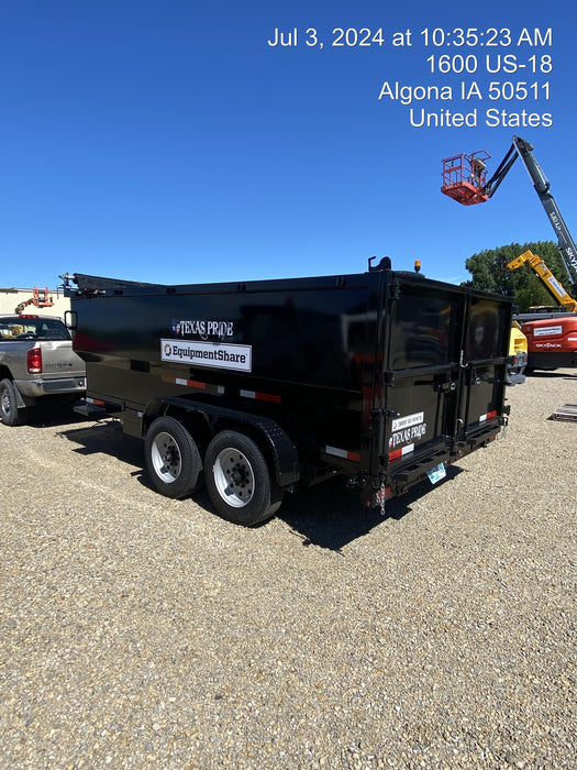 2024 TEXAS PRIDE TRAILERS DT714416KBP