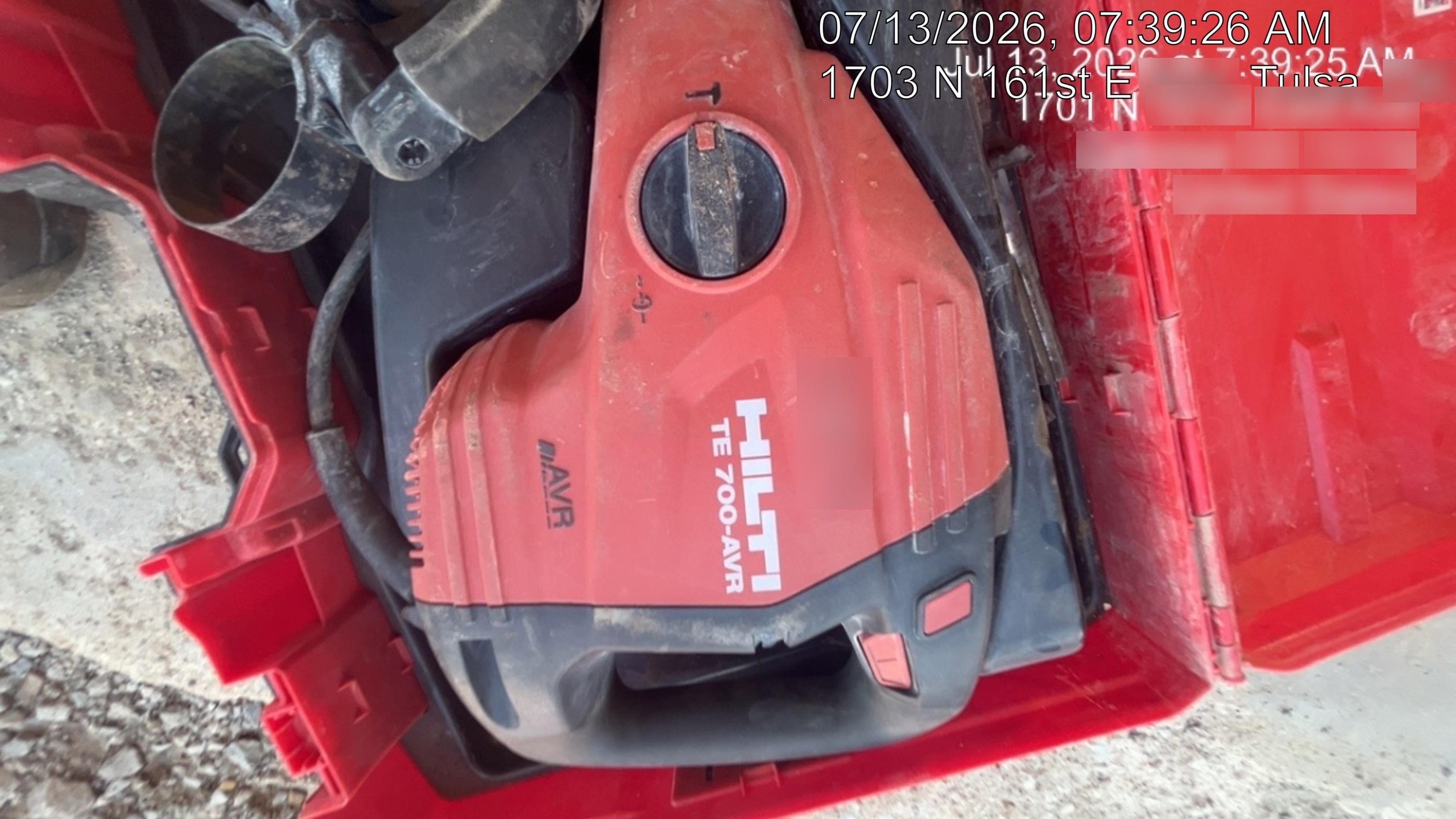 2019 HILTI TE 700-AVR