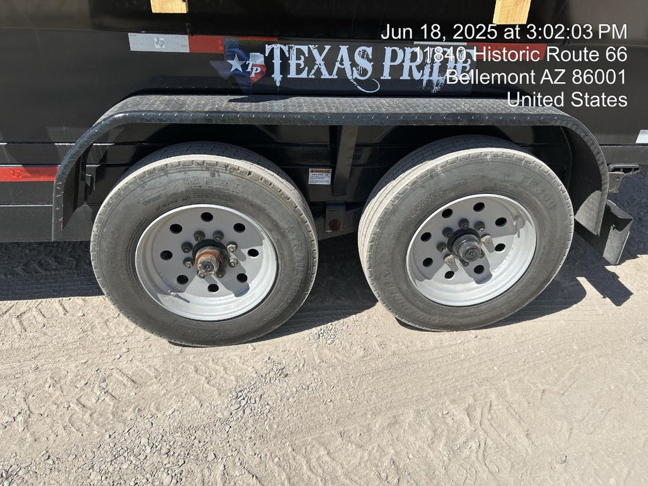 2025 TEXAS PRIDE TRAILERS DT714416KBP