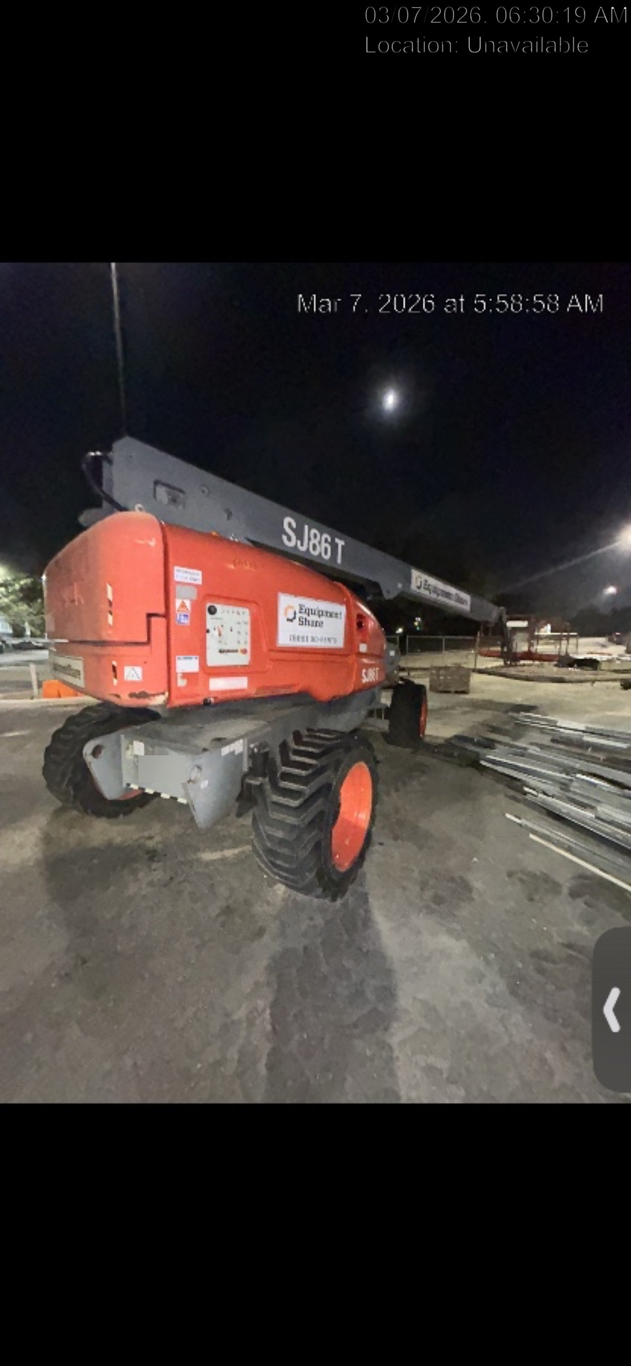 2020 SKYJACK SJ86T