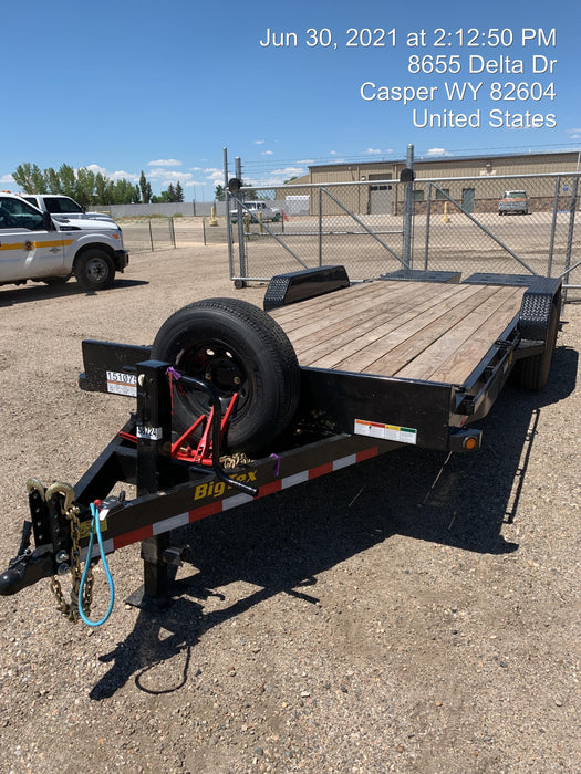 2022 BIG TEX TRAILER 14ET-20BK-MR