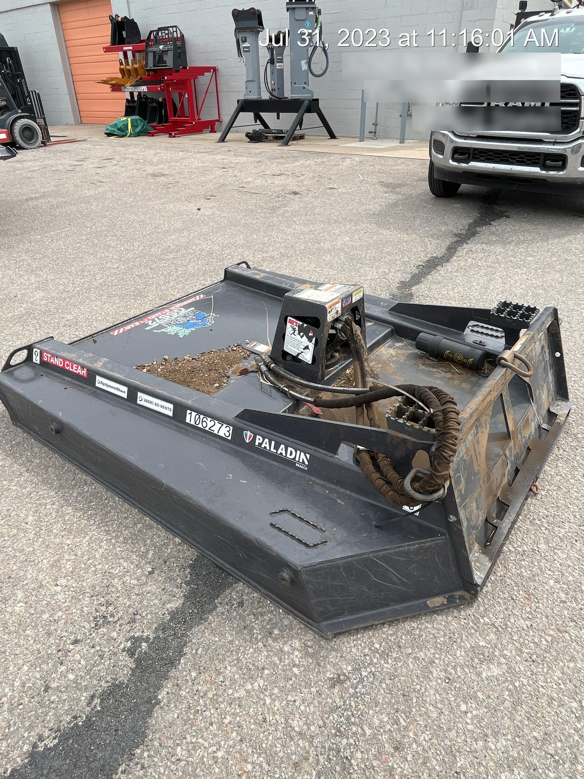 2020 BLUE DIAMOND 72" Brush Cutter