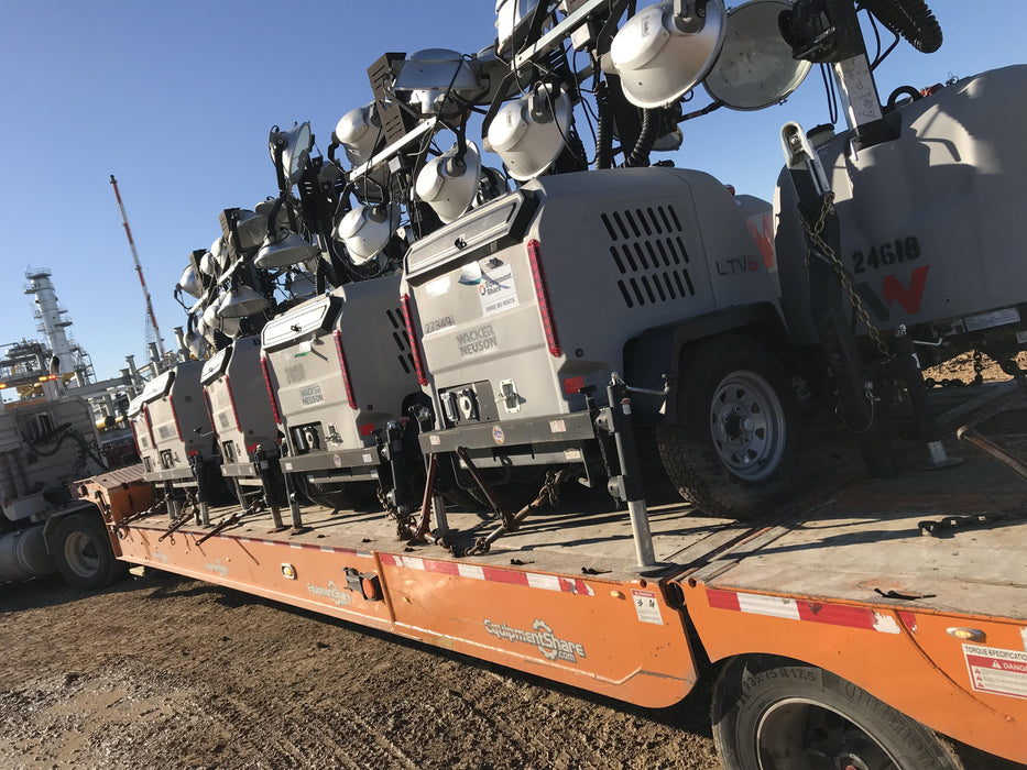 2018 Wacker Neuson LTV6L-MH Wacker Neuson LTV6K Mobile Light Tower w/Fuel Level Sensor Installed