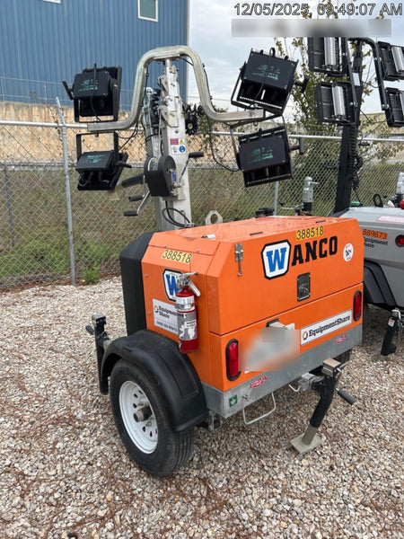 2024 Wanco WLTT-4MM4K Diesel, Deep Sea Controller, Shore Power Plug, Auto Start, (4) 350W LED Floodlights, 4kW Generator, 60 Gal Fuel Tank, 2" Ball, T3