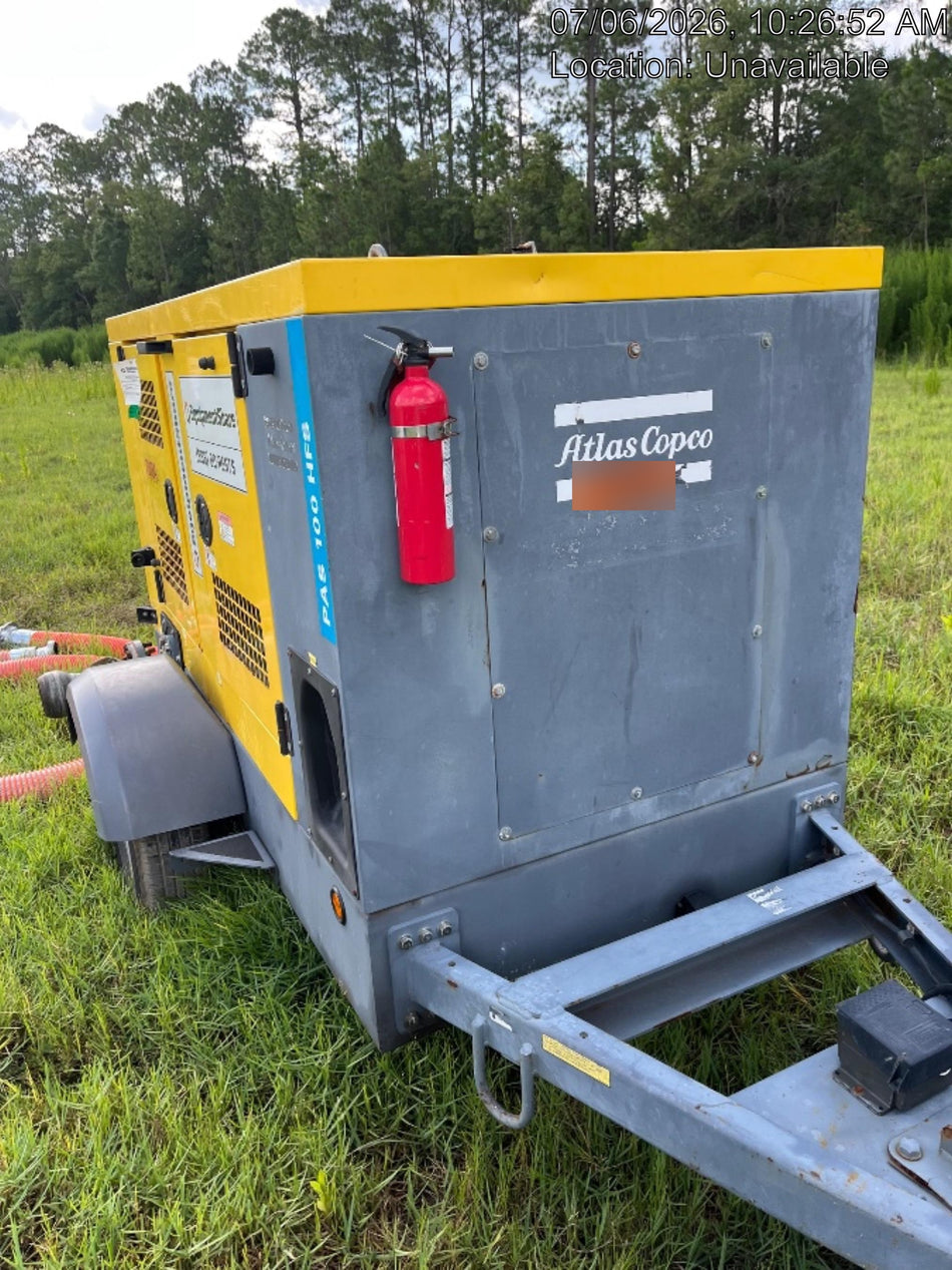 2020 ATLAS COPCO PAS 100 HF CS Enclosed