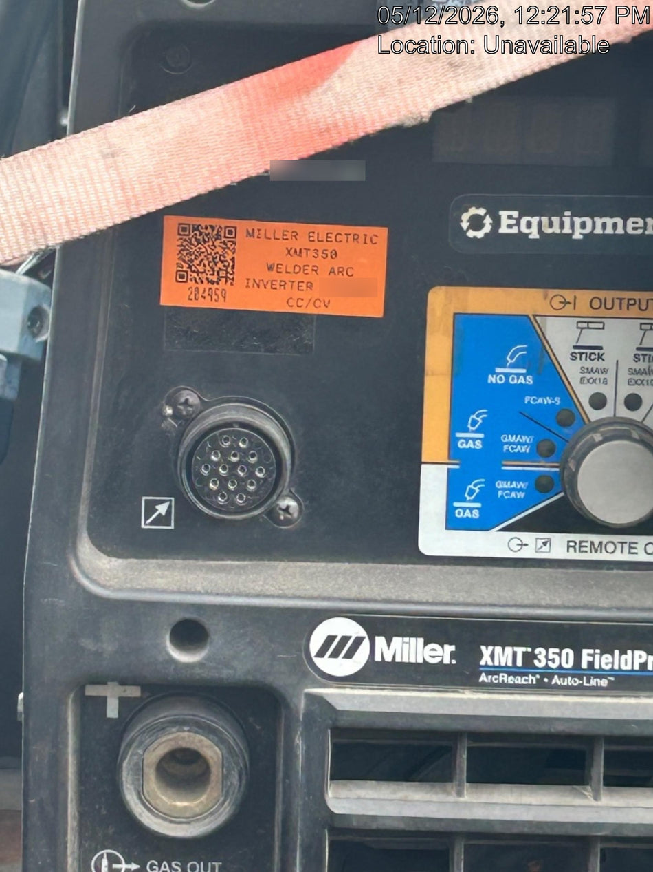 2021 MILLER ELECTRIC XMT 350