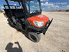2019 Kubota RTV-X1140W-H 4wd Utility Cart, 4 Seat, Diesel, LED Strobe, Windshield Tempered Glass, Plastic Canopy, Wire Harness Kit, Backup Alarm