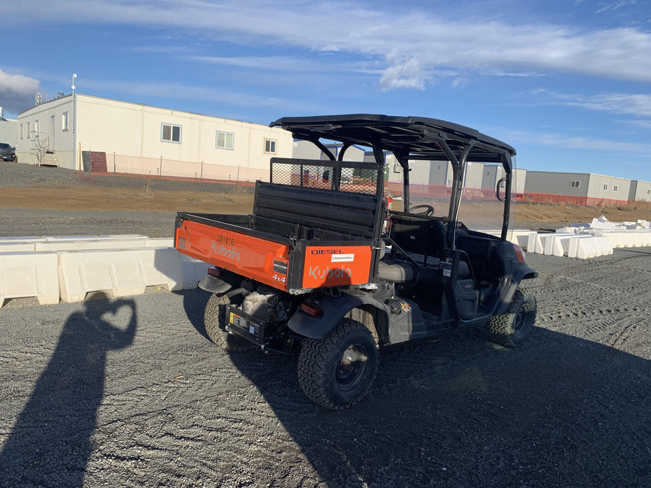 2022 Kubota RTV-X1140W-H Plastic Canopy, Windshield Acrylic Clear, LED Strobe Light, Wire Harness Kit, Back up Alarm