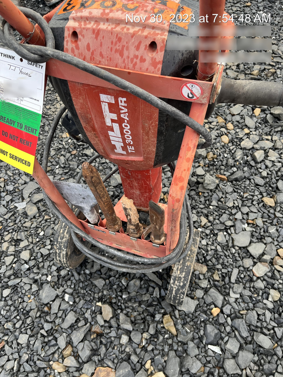 2020 HILTI TE 3000-AVR