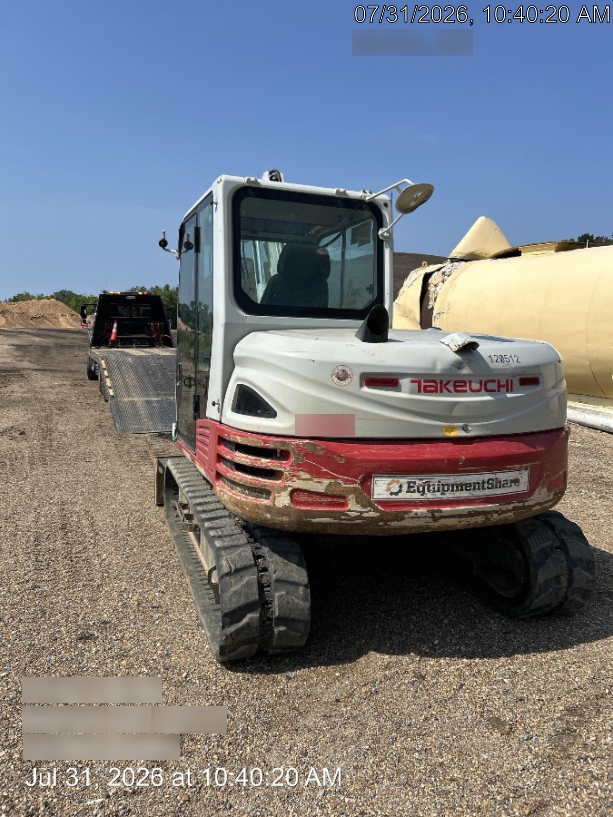 2020 Takeuchi TB290C Cab/Heat/Air, Rubber Tracks, Manual TAG QC