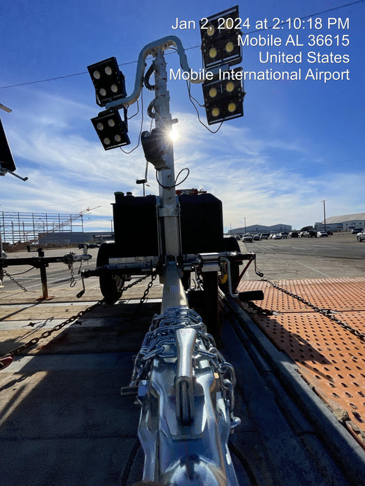 2023 Wanco WLTT-4MM4K Diesel, Deep Sea Controller, Shore Power Plug, Auto Start, (4) 350W LED Floodlights, 4kW Generator, 60 Gal Fuel Tank, 2" Ball, T3