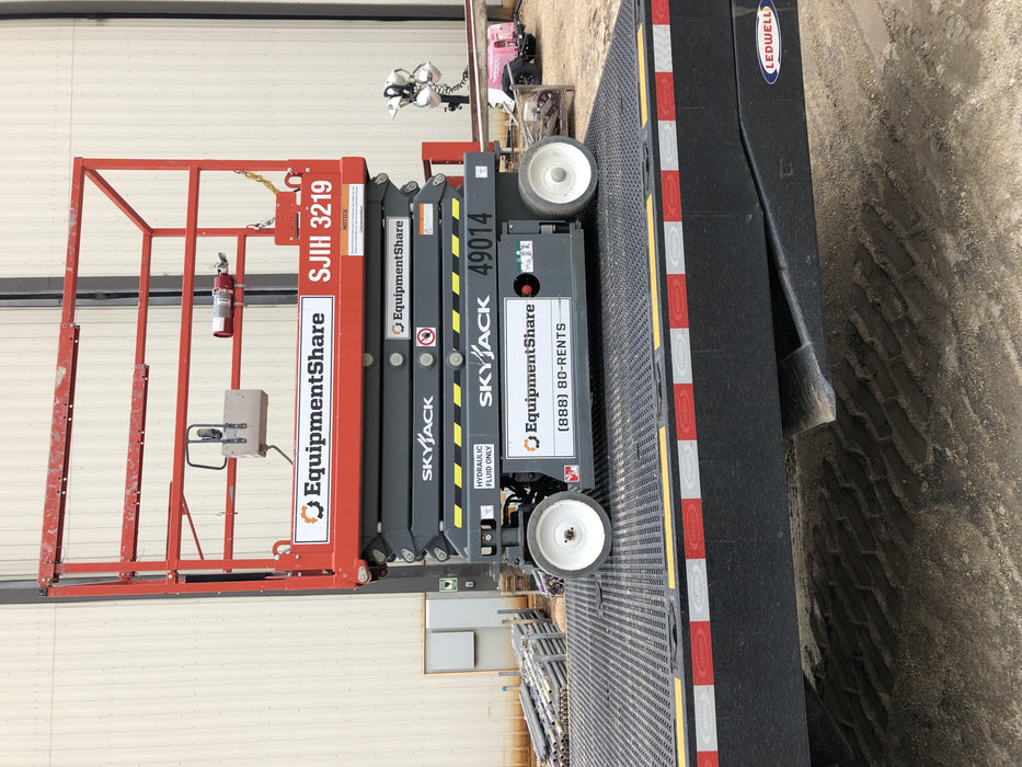 2019 Skyjack SJIII-3219 Standard Options, Trojan Batteries