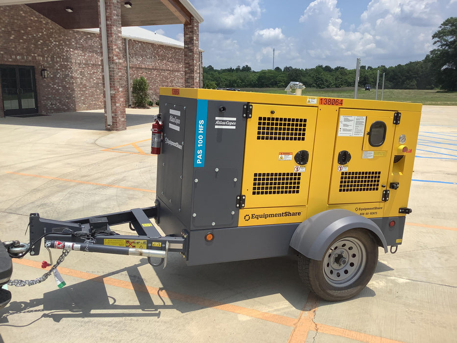 2021 ATLAS COPCO PAS 100 HF CS Enclosed