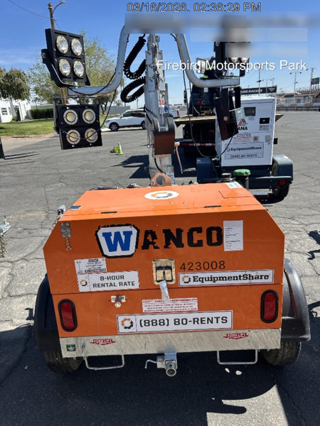 2024 Wanco WLTT-4MM4K Diesel, Deep Sea Controller, Shore Power Plug, Auto Start, (4) 350W LED Floodlights, 4kW Generator, 60 Gal Fuel Tank, 2" Ball, T3