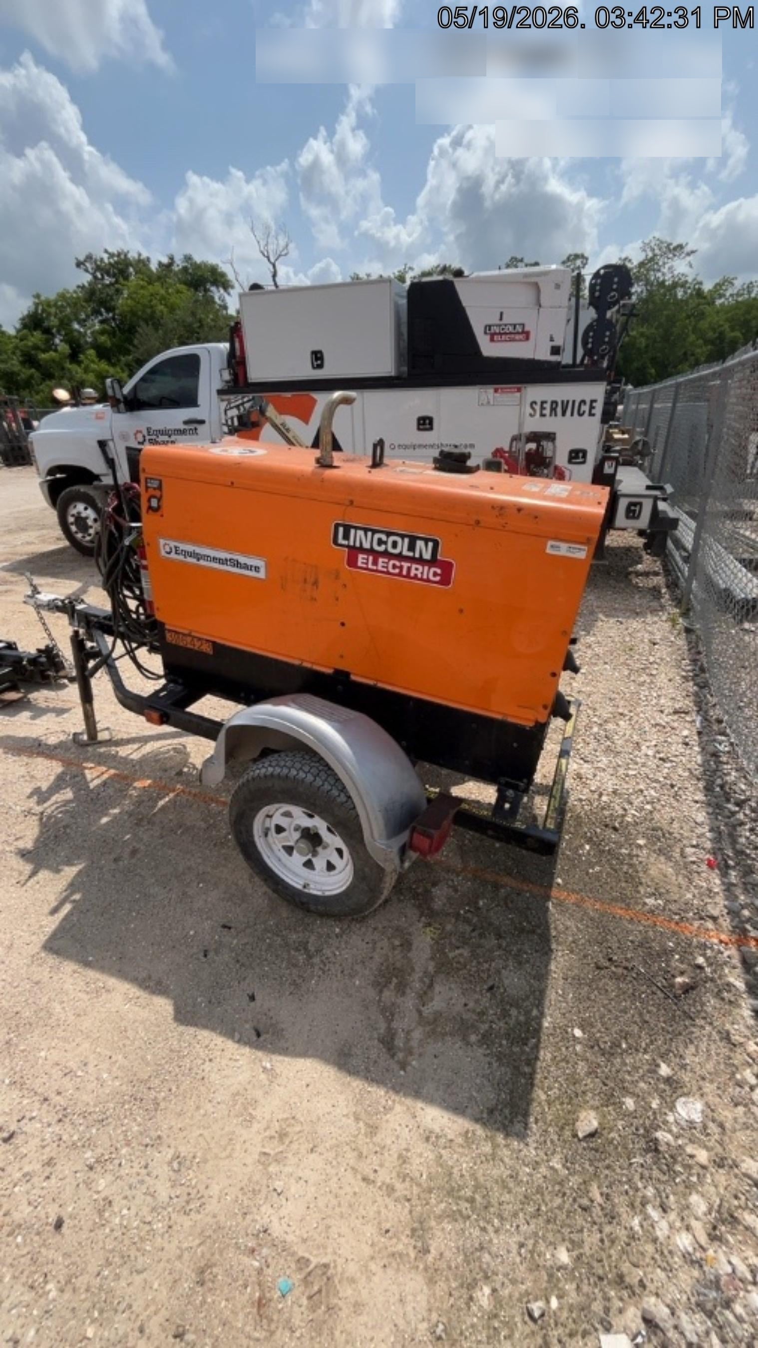 2023 Lincoln Electric LE400 Kubota V1505, Trlr, Cable Rack, Light Kit, ES Decals, T3