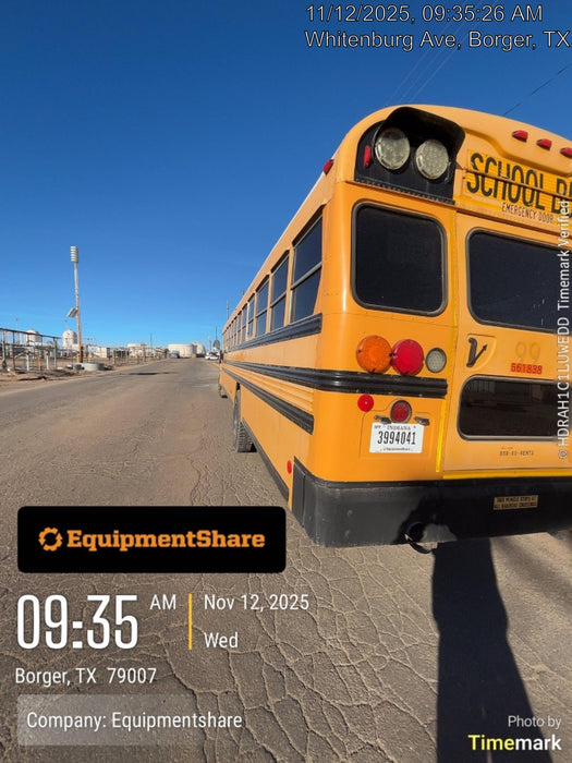 2012 BLUE BIRD 72 Passenger Bus