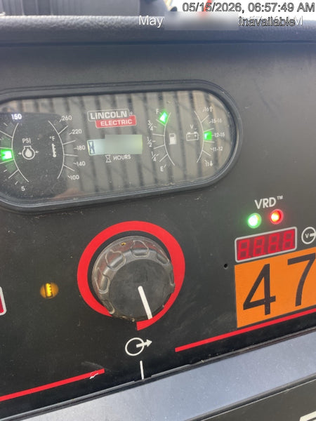 2024 Lincoln Electric Vantage 549X Vantage 549X Ready Pak 3 w/ Telematics & Decals, Stainless (Includes Trailer, Cable Rack, Fender Light Kit), part #K3534-2-RP3MES