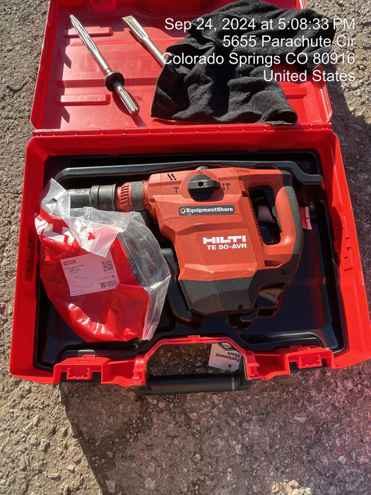 2023 HILTI TE 50-AVR