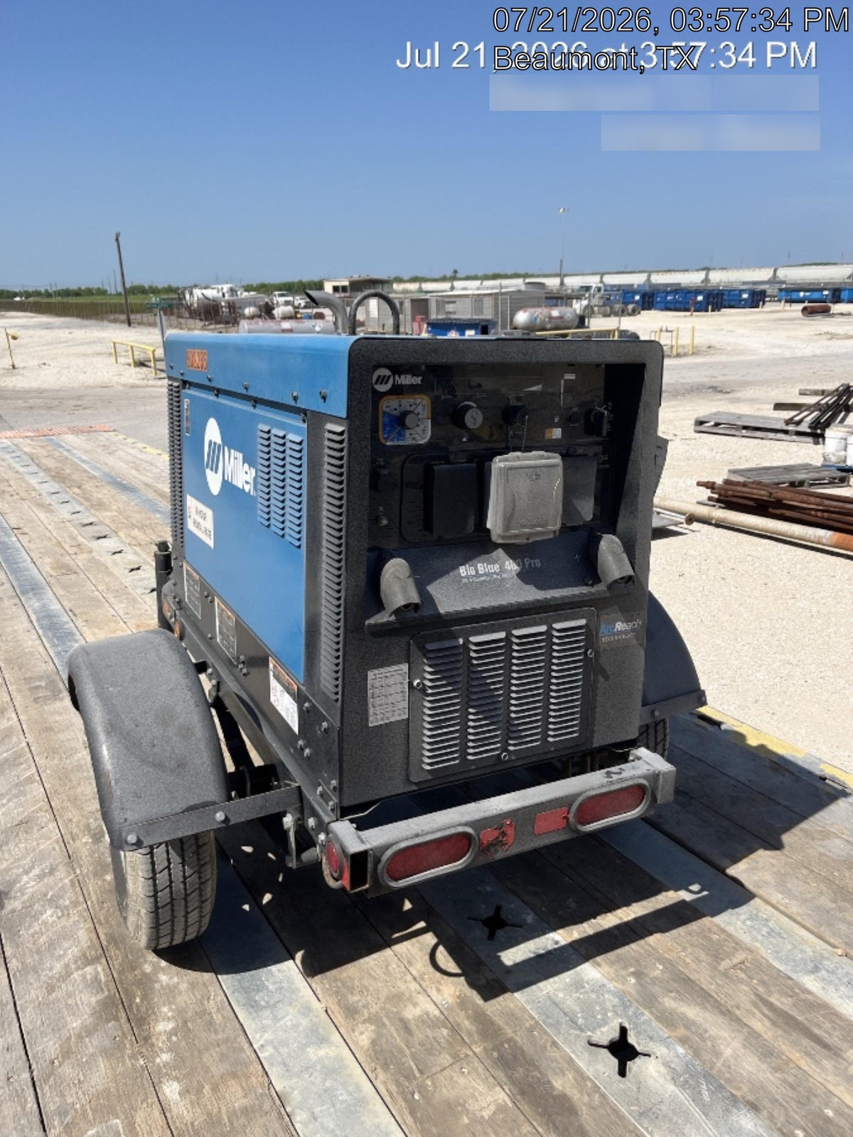 2025 MILLER ELECTRIC BIG BLUE 400