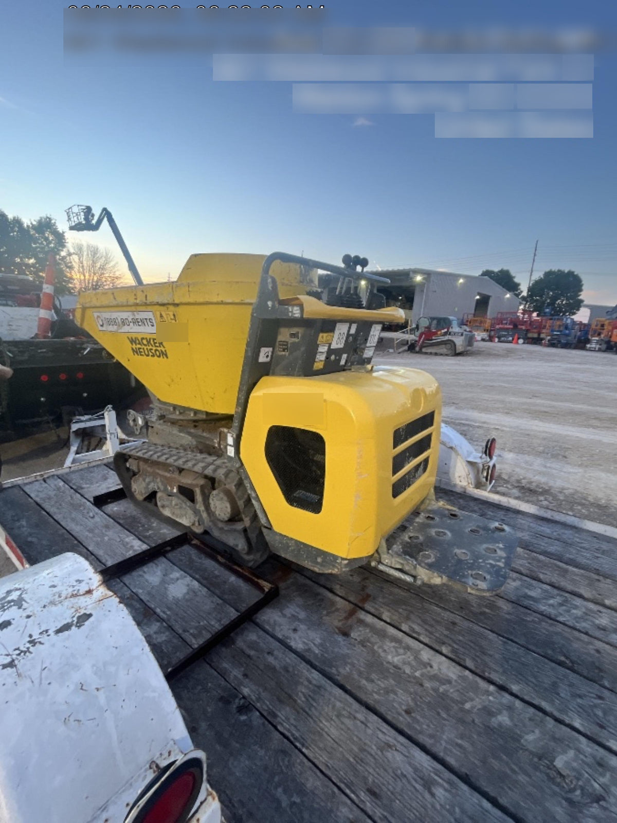 2019 WACKER NEUSON DT10