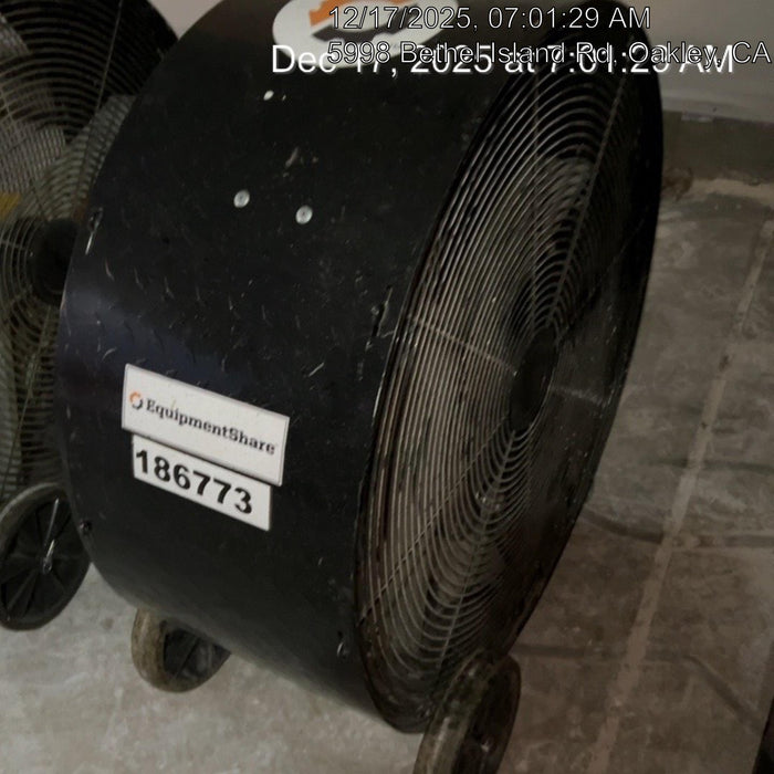 2021 MASTER 36" Drum Fan