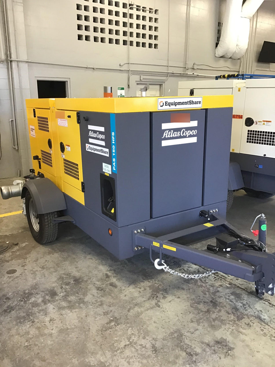 2020 ATLAS COPCO PAS 150 HF CS Enclosed