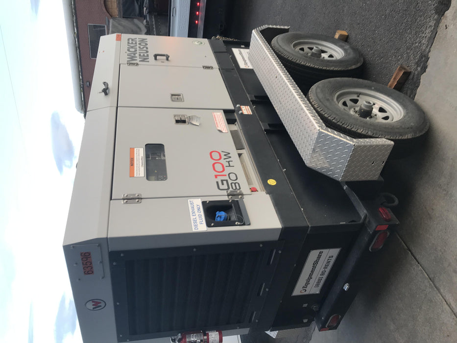 2020 WACKER NEUSON G100