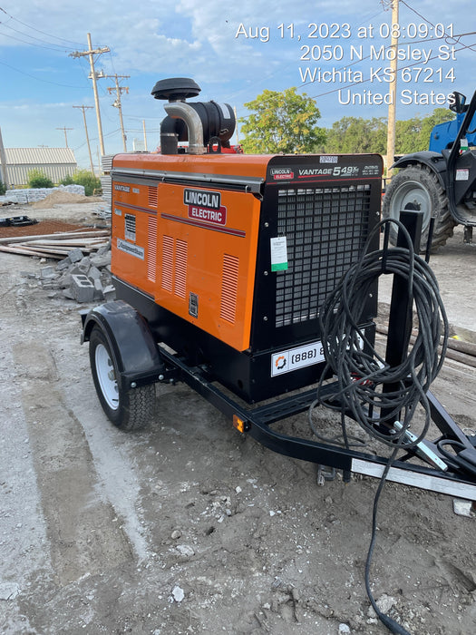 2022 Lincoln Electric Vantage 549X VANTAGE 549X READY-PAK 3