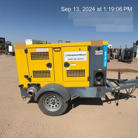 2020 ATLAS COPCO PAS 100 HF CS Enclosed