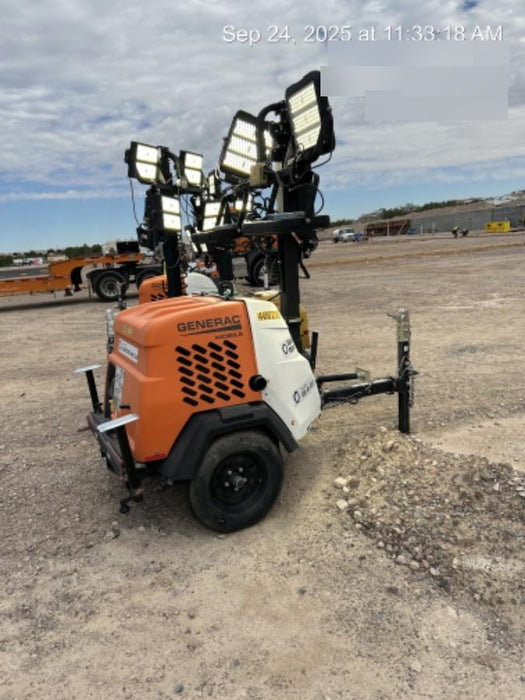 2024 Generac MLT2 Diesel, Flex Switch 120V Input, Powerzone Controller, 
(4) 320W LED Lights, 4kW Generator, 39.9 Gal Fuel Tank, 2" Ball, T3