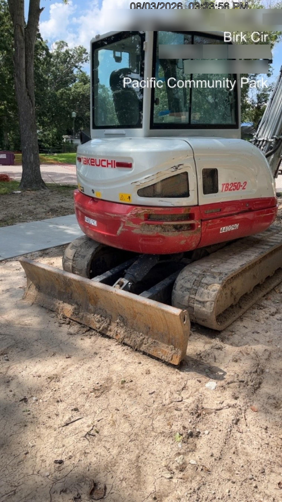 2024 TAKEUCHI TB250-2CR
