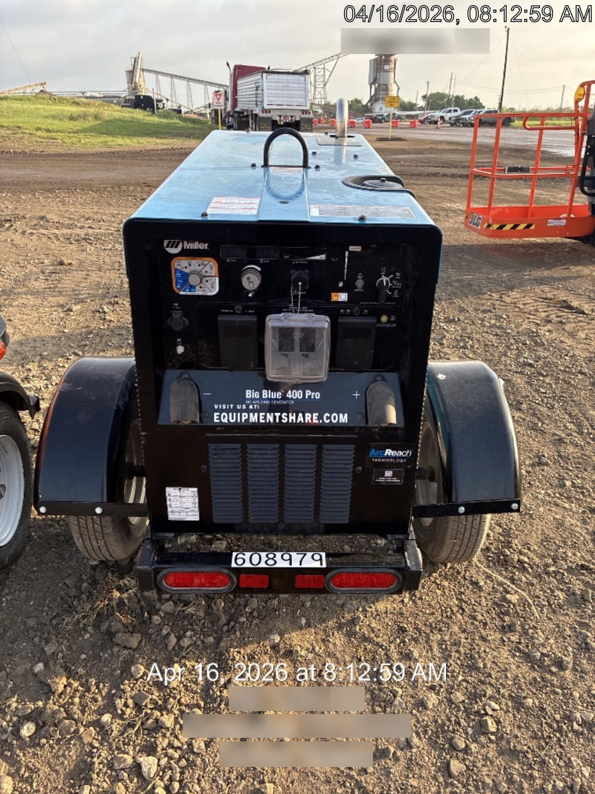 2025 MILLER ELECTRIC BIG BLUE 400