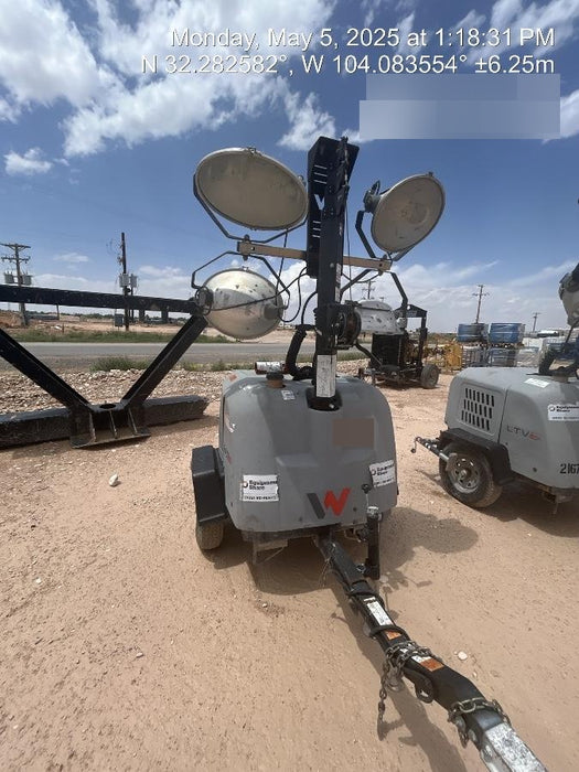 2019 Wacker Neuson LTV6L-MH Wacker Neuson LTV6L Mobile Light Tower w/Fuel Level Sensor Installed