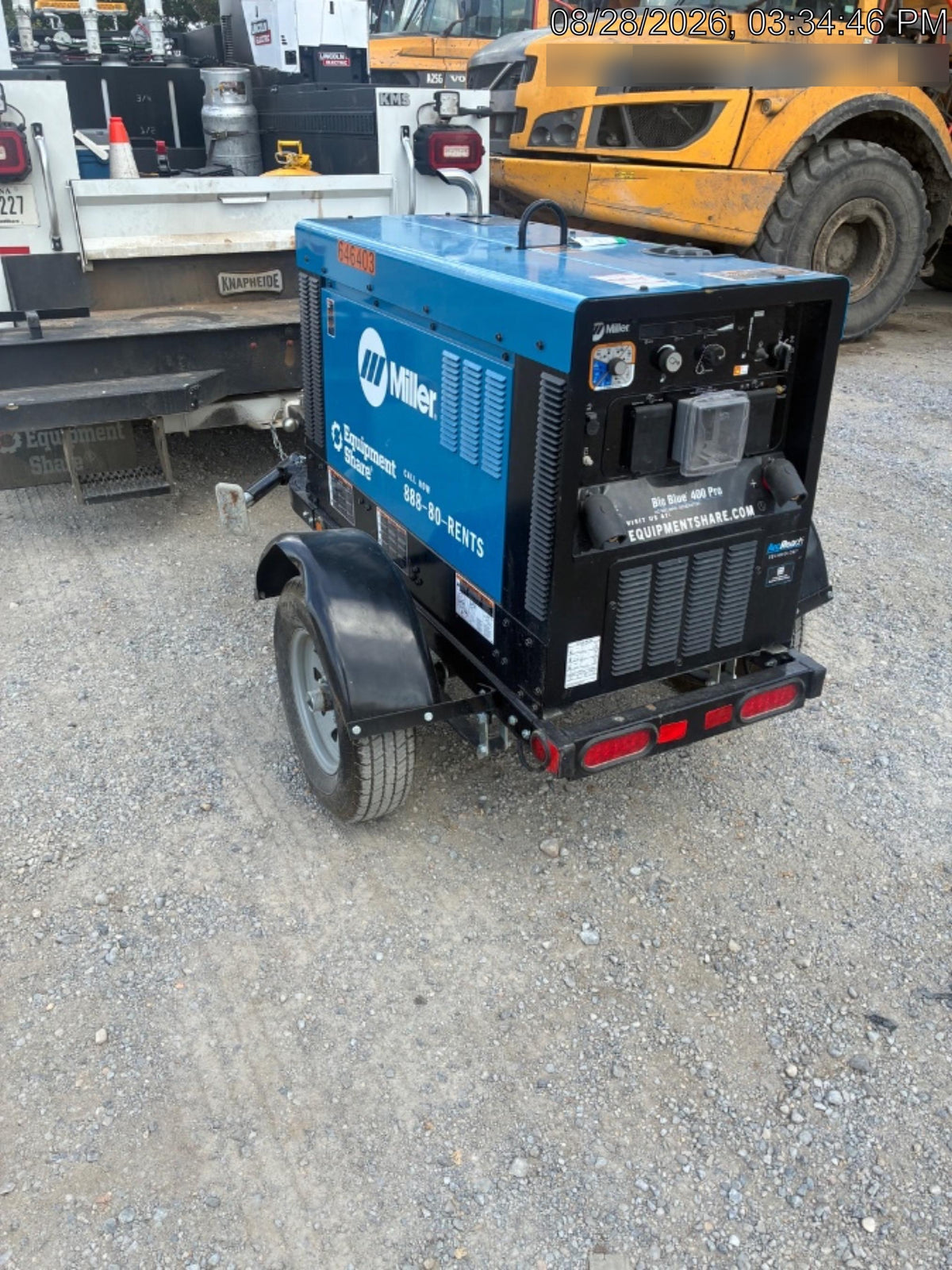 2026 MILLER ELECTRIC BIG BLUE 400